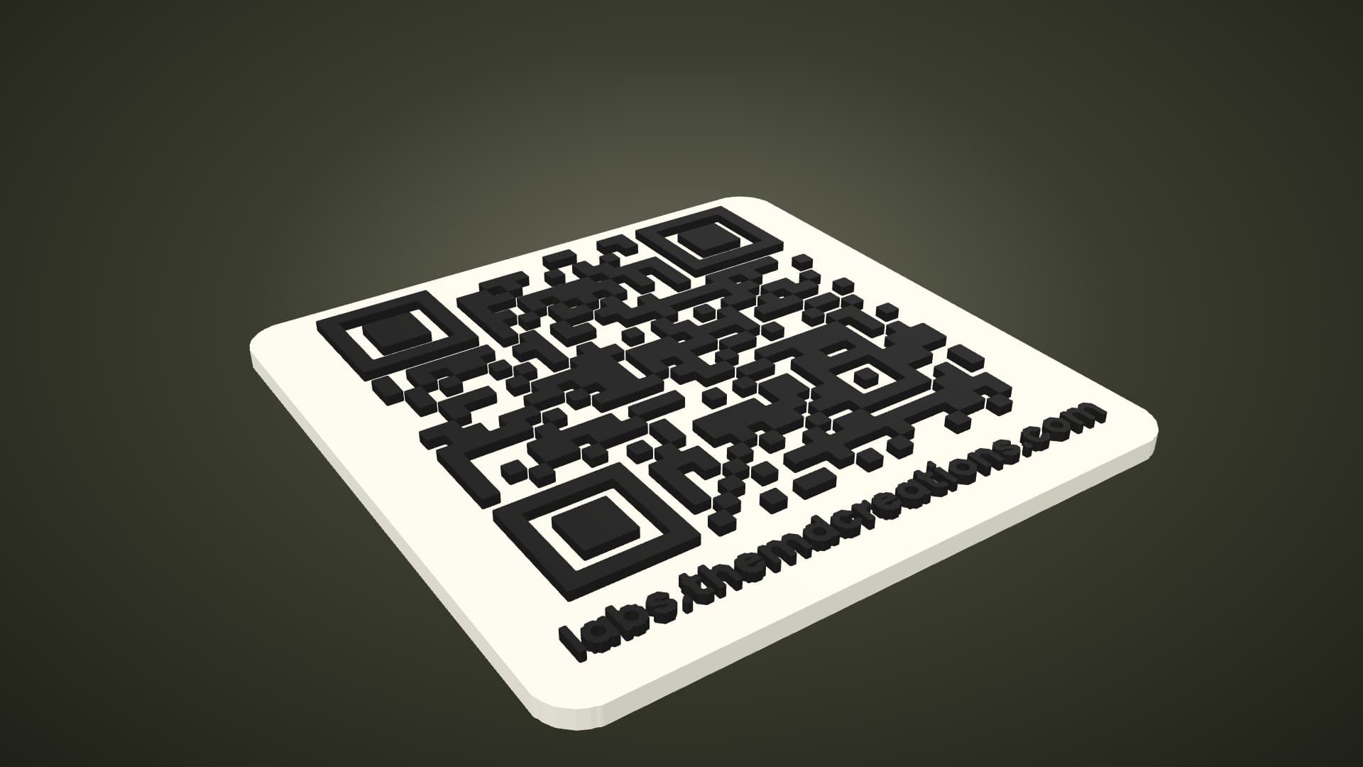 QR Code to STL